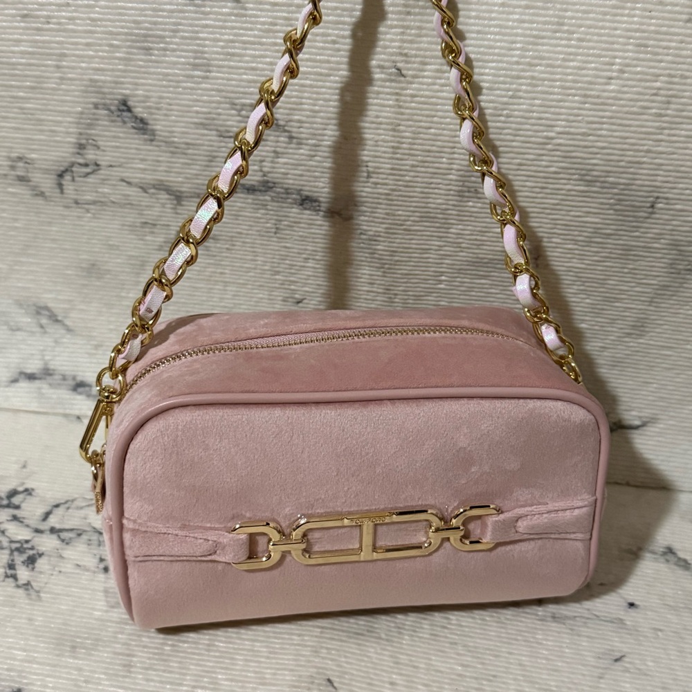 Tom Ford Beauty Pink Velvet Pouch / Crossbody - Picture 3 of 13
